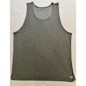 Vuori Men’s Tank Top Strato Tech Grey Performance Gym Workout #V173 Size XL